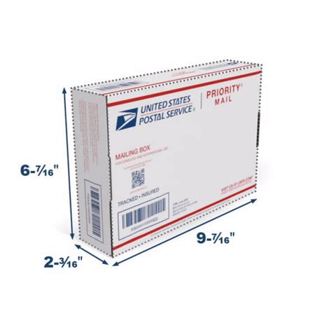 usps small metal mailing box|usps priority small box size.